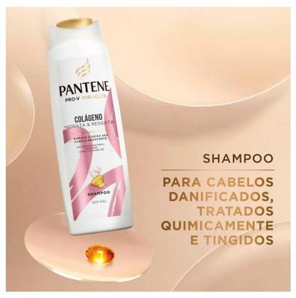 Imagem de Shampoo Pro-V Miracles Colágeno Hidrata E Resgata 175ml Pantene