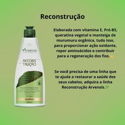 Imagem de Shampoo reconstrucao vegano arvensis 300 ml