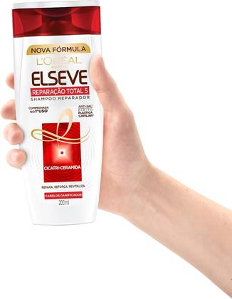 Imagem de Shampoo Reparador L'Oréal Paris Elseve Reparação Total 5+  200ml