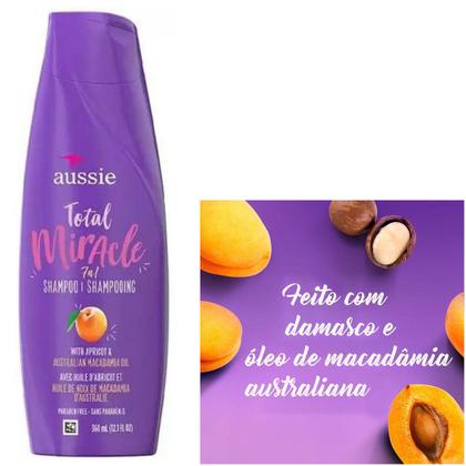 Imagem de Shampoo Revitalizante Total Miracle Damasco 7 em 1 360ML