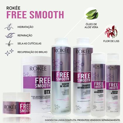 Imagem de Shampoo ROKÉE Antirresíduos Free Smooth - 1L