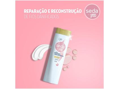 Imagem de Shampoo Seda by Niina Secrets - Água Micelar e Hialurônico 325ml