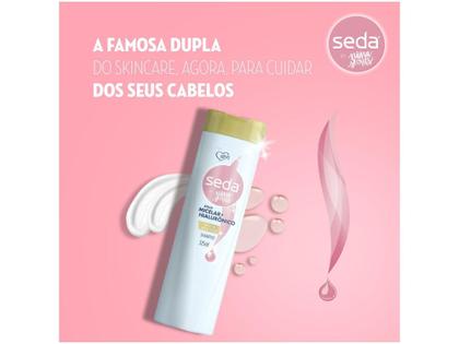 Imagem de Shampoo Seda by Niina Secrets - Água Micelar e Hialurônico 325ml