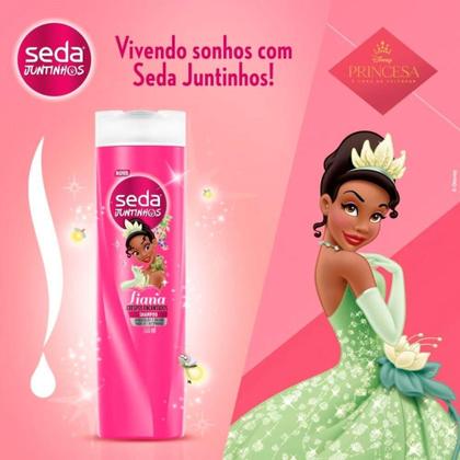 Imagem de Shampoo Seda Infantil Juntinhos Tiana Crespos 300ml