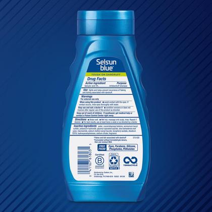 Imagem de Shampoo Selsun Blue Naturals com coceira no couro cabeludo seco e anti-caspa 325 ml
