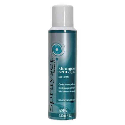 Imagem de Shampoo Sem Água Dry Clean Retira Oleosidade ASPA 150ml