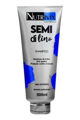 Imagem de Shampoo Semi Di Lino 500ml - Nutrivix Cosméticos