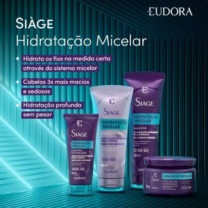 Imagem de Shampoo Siàge Hidratação Micelar 250ml