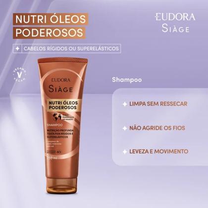 Imagem de Shampoo Siàge Nutri Óleos Poderosos 250ml