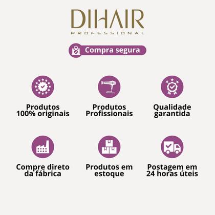 Imagem de Shampoo Solution Repair 1L Para Cabelos Danificados e Quimicamente Tratados / DIHAIR