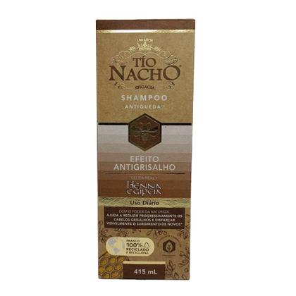 Imagem de Shampoo tio nacho antiqueda efeito antigrisalho 415ml