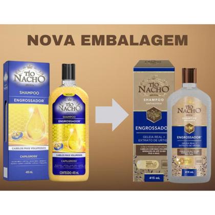 Imagem de Shampoo Tio Nacho Engrossador Capilgross 415ml