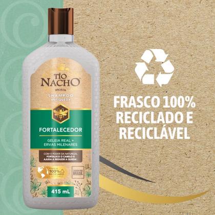 Imagem de Shampoo Tio Nacho FORTALECEDOR Antiqueda Ervas Milenares 415ml