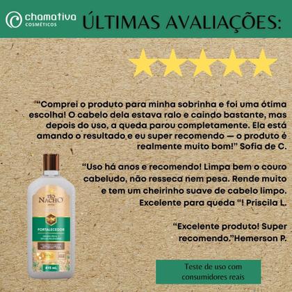 Imagem de Shampoo Tio Nacho FORTALECEDOR Antiqueda Ervas Milenares 415ml