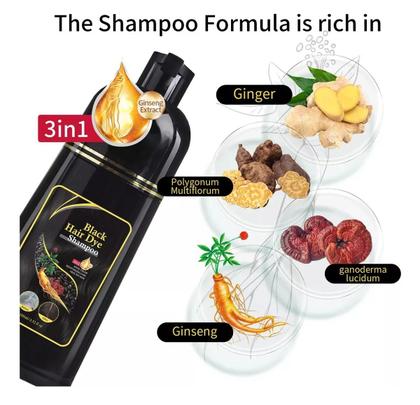 Imagem de Shampoo Tonalizante para Coloração dos Cabelos e Cobertura dos Fios Brancos