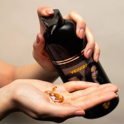 Imagem de Shampoo Tonalizante Veinira 400ml Fórmula Natural Sem Amônia