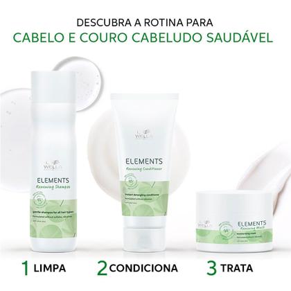 Imagem de Shampoo Tratamento Wella Elements Renewing 250ml