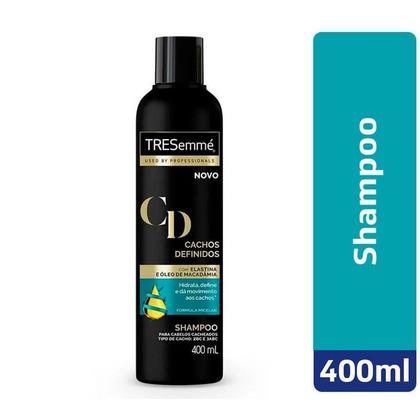 Imagem de Shampoo Tresemmé Cachos Definidos 400ml