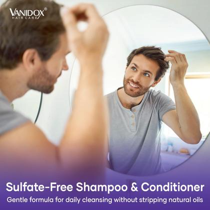 Imagem de Shampoo VANIDOX Tea Tree Lavender Mint 480 mL com coceira no couro cabeludo