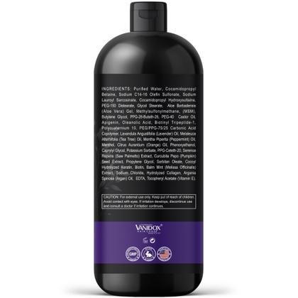 Imagem de Shampoo VANIDOX Tea Tree Lavender Mint 480 mL com coceira no couro cabeludo