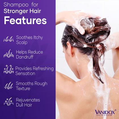 Imagem de Shampoo VANIDOX Tea Tree Lavender Mint 480 mL com coceira no couro cabeludo