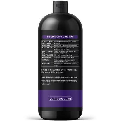 Imagem de Shampoo VANIDOX Tea Tree Lavender Mint 480 mL com coceira no couro cabeludo