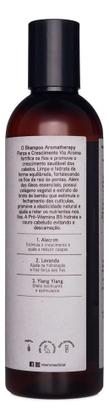 Imagem de Shampoo Vegano Força e crescimento Aromatherapy Via Aroma 240ml