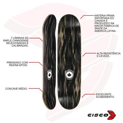 Imagem de Shape Cisco Hard Maple Canadense Be Happy 8.25