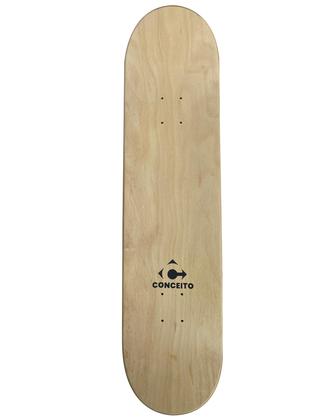 Imagem de Shape marfim fiberglass logo c_decks verme 7.75 lixa nacional