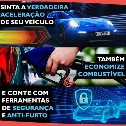 Imagem de Shiftpower Faaftech FT-SP24+ -  Linha Pesada Caminhão Módulo Pedal Acelerador Bluetooth Chip Delay