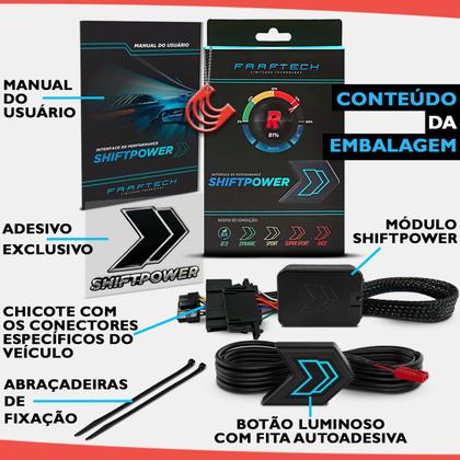 Imagem de Shiftpower Faaftech FT-SP24+ -  Linha Pesada Caminhão Módulo Pedal Acelerador Bluetooth Chip Delay