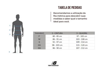 Imagem de Short 2 in 1 New Balance Q Speed Corrida Masculino