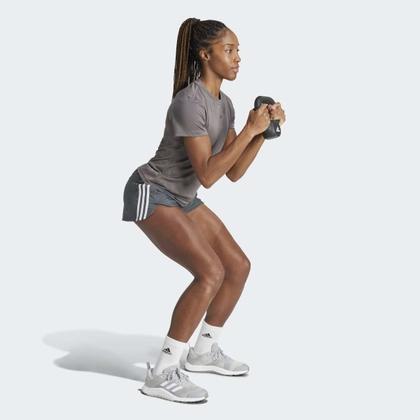 Imagem de Short Adidas Pacer 3 Listras Feminino