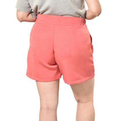 Imagem de Short Alfaiataria C/ Bolso em Poliéster Plus Size 42 Ao 52