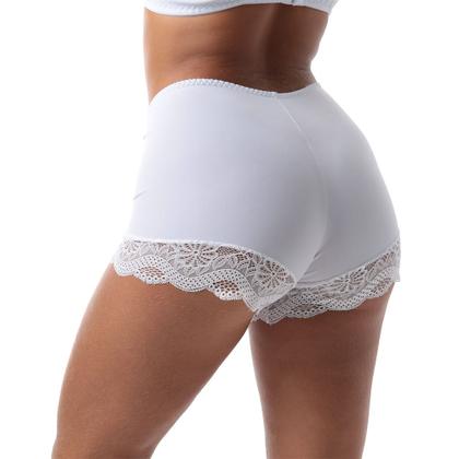 Imagem de Short Anagua Segunda Pele Feminino Com Renda Shortinho Adulto Nude Preto Branco Curto