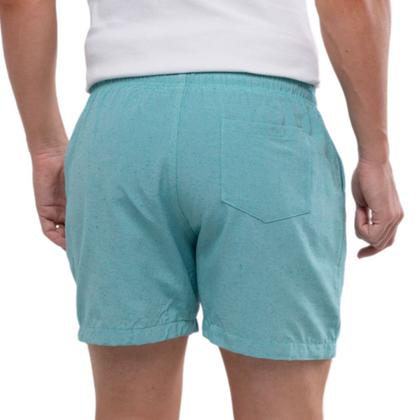 Imagem de Short Bermuda Masculina em Linho Mauricinho com bolsos 