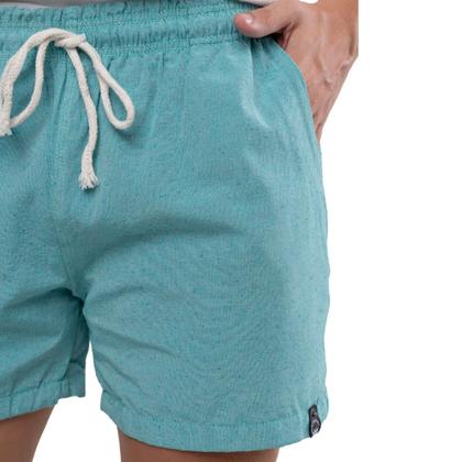 Imagem de Short Bermuda Masculina em Linho Mauricinho com bolsos 