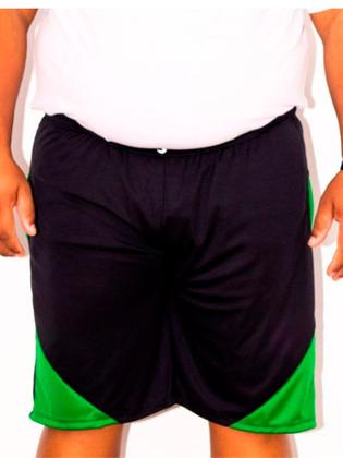 Imagem de Short bermuda masculino plus size para treino academia esportivo de tecido leve