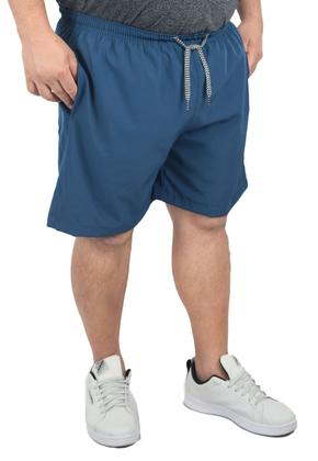 Imagem de Short Bermuda Tactel Elastano Extra Grande Plus size Liso