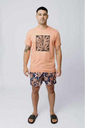 Imagem de Short Boxer Curto Estampa Palmeiras com Elastano