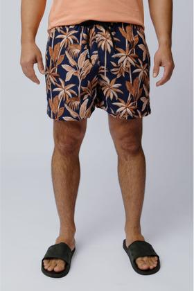 Imagem de Short Boxer Curto Estampa Palmeiras com Elastano