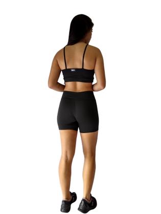 Imagem de short curto suplex academia shortinho feminino fitness