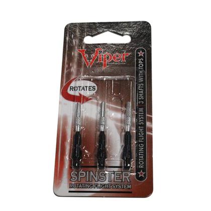 Imagem de Short de alumínio Dart Shaft Viper Spinster (SH) preto, pacote com 3