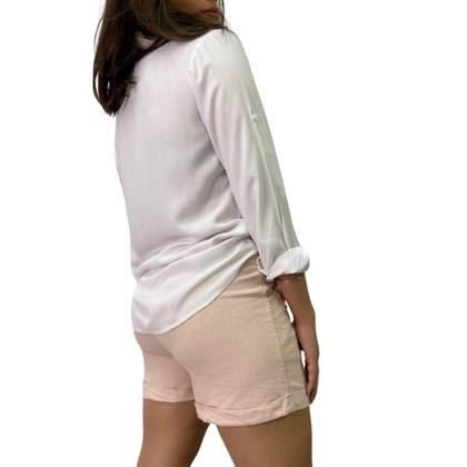 Imagem de Short em Algodão com Cinto em Corda