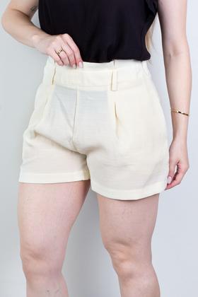 Imagem de Short feminino alfaiataria com zíper 60010
