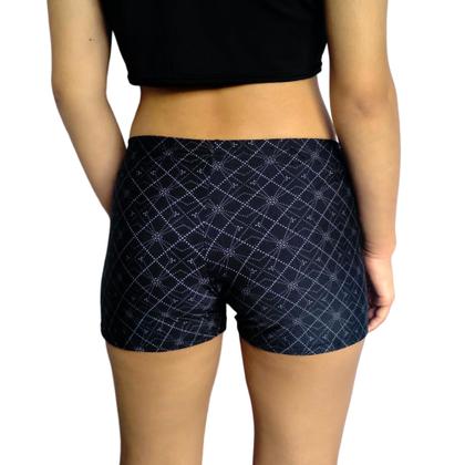 Imagem de Short Feminino Curto Justo Elástico Estampas Sortidas Suplex PP ao Plus Size