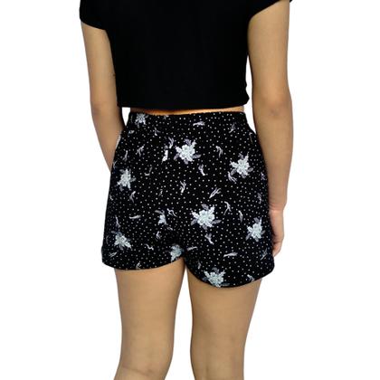 Imagem de Short Feminino Curto Soltinho Elástico Estampas Sortidas Viscolycra Pp ao Plus Size