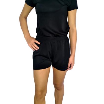 Imagem de Short Feminino Curto Soltinho Elástico Liso Suplex Pp ao Plus Size