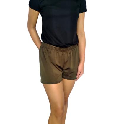 Imagem de Short Feminino Curto Soltinho Elástico Liso Suplex Pp ao Plus Size