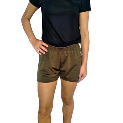 Imagem de Short Feminino Curto Soltinho Elástico Liso Suplex Pp ao Plus Size